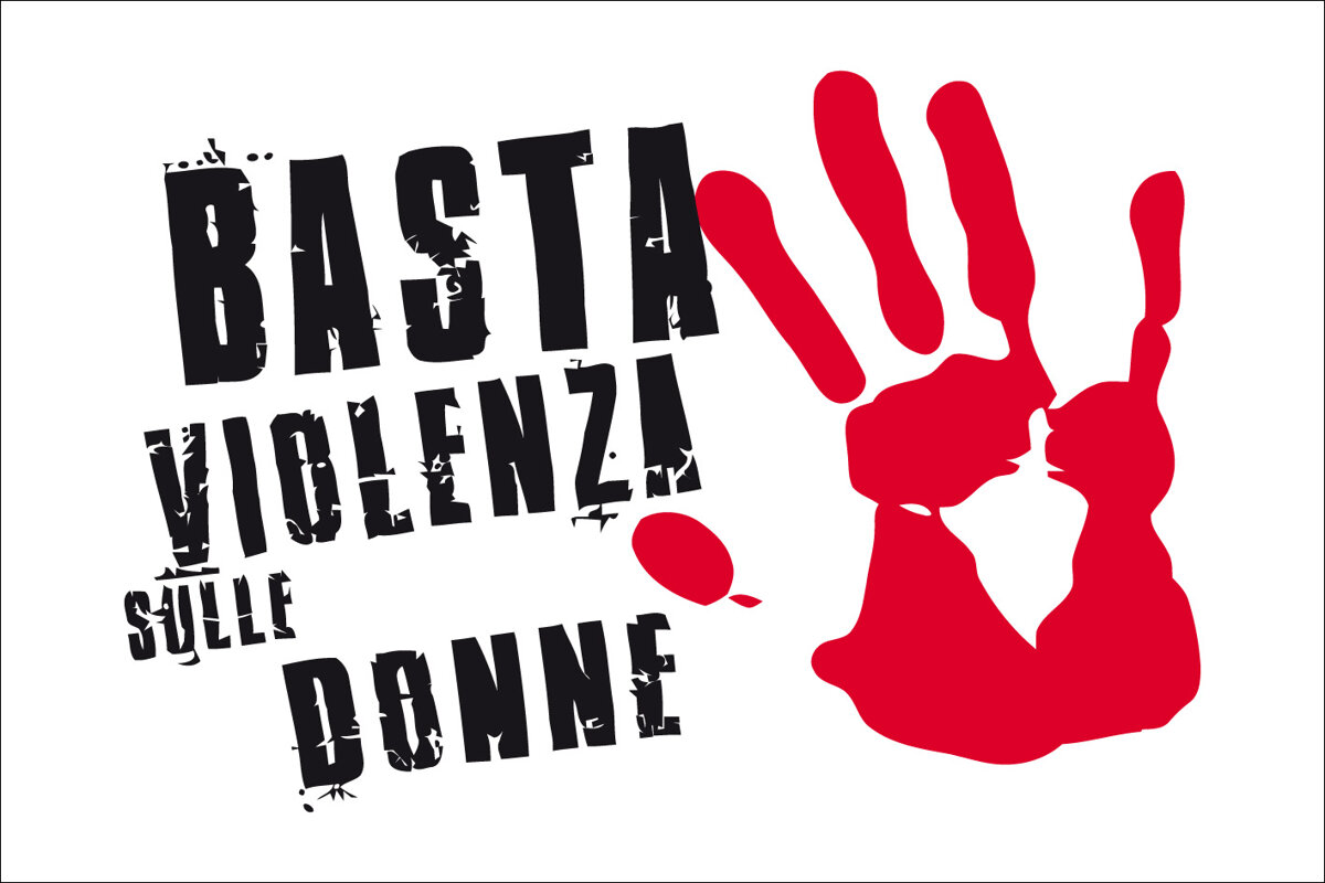 Giornata Mondiale Della Violenza Sulle Donne Bandiera Non una di meno per la Giornata contro la violenza di genere.
